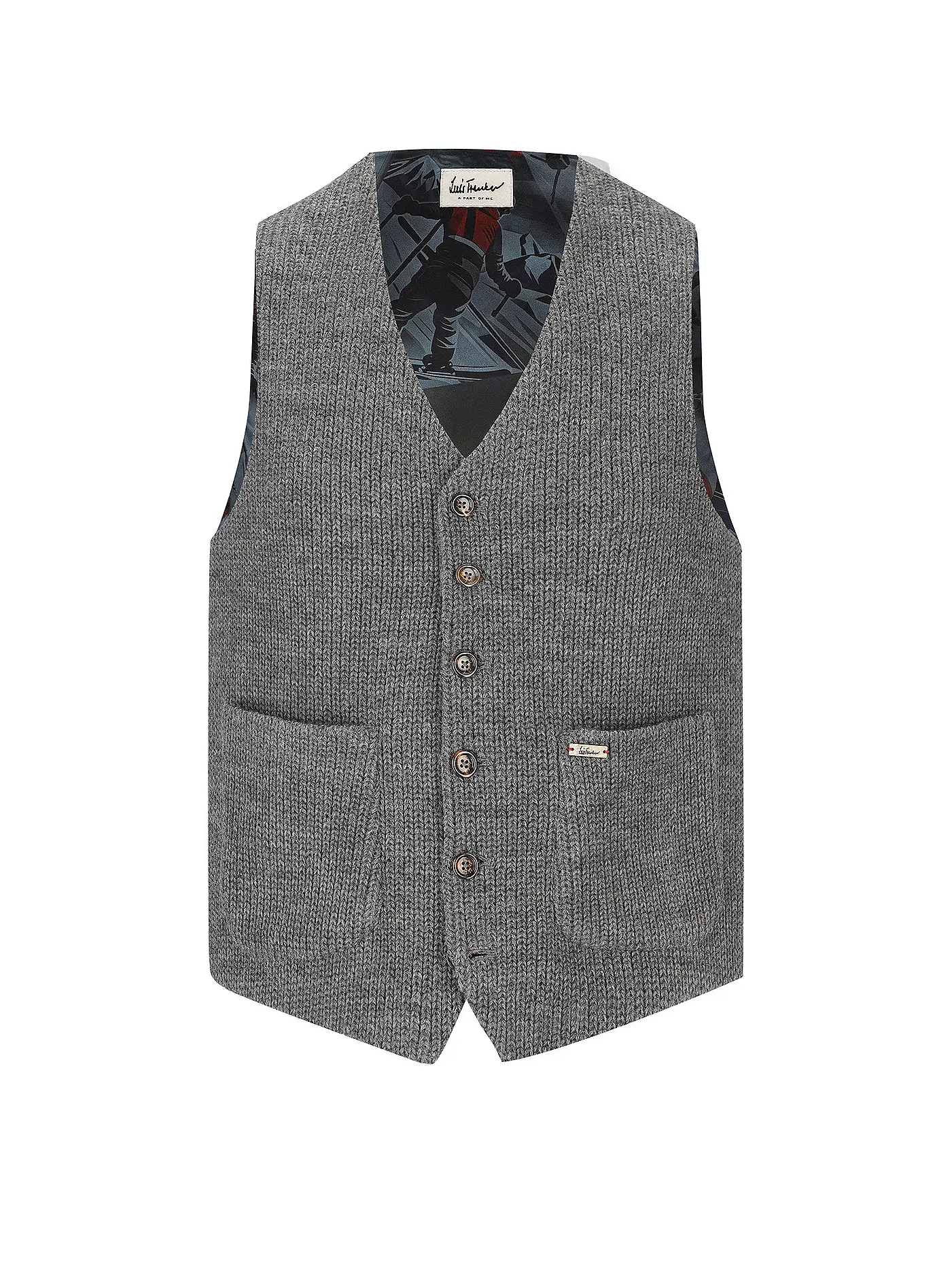 LUIS TRENKER | Trachtengilet LUSEBA | grau